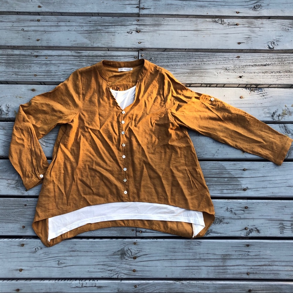 double layered top